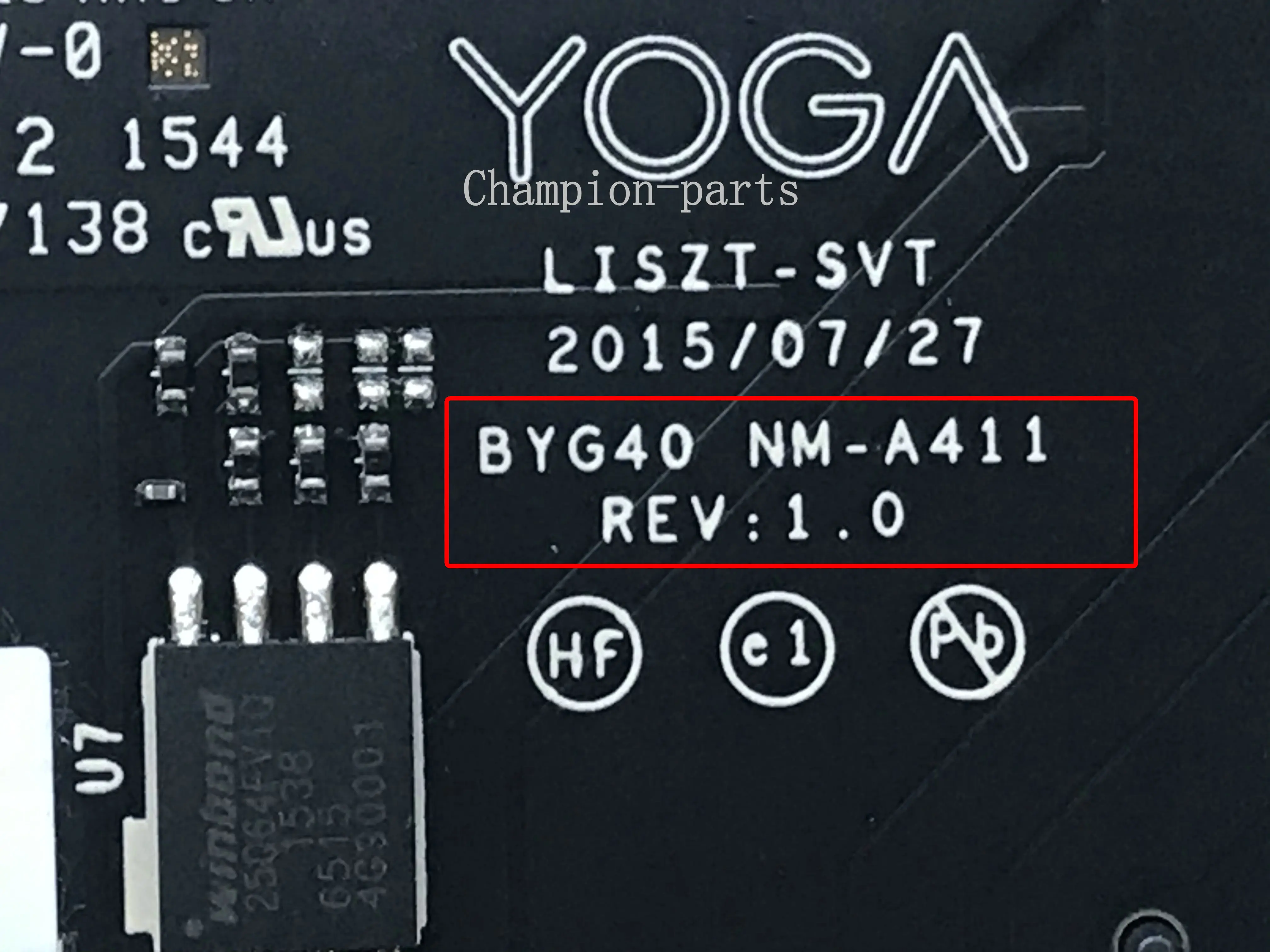 

В наличии, системная плата для ноутбука LENOVO YOGA 900-13IKB, рабочая память 16 ГБ, протестирована, ОК