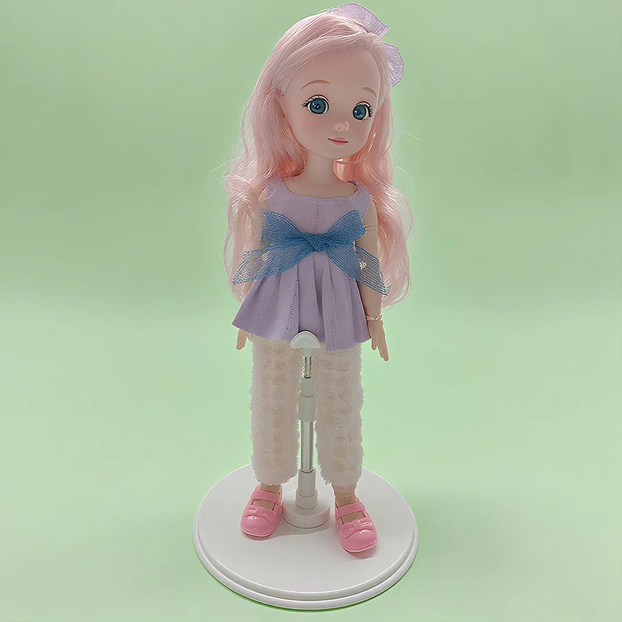 Vielseitiger, verstellbarer Puppenständer für 1/6, 1/4, 1/3, 1/8 Puppen – 20 cm bis 60 cm Ausstellungsrahmen. Ideal für OB24- und OB27-Modelle – Detail 1