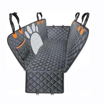 애완견 카시트 커버, 애완 고양이 캐리어, 방수 여행 매트, 소형 중형 대형견용 해먹, 자동차 뒷등 보호대 안전 패드