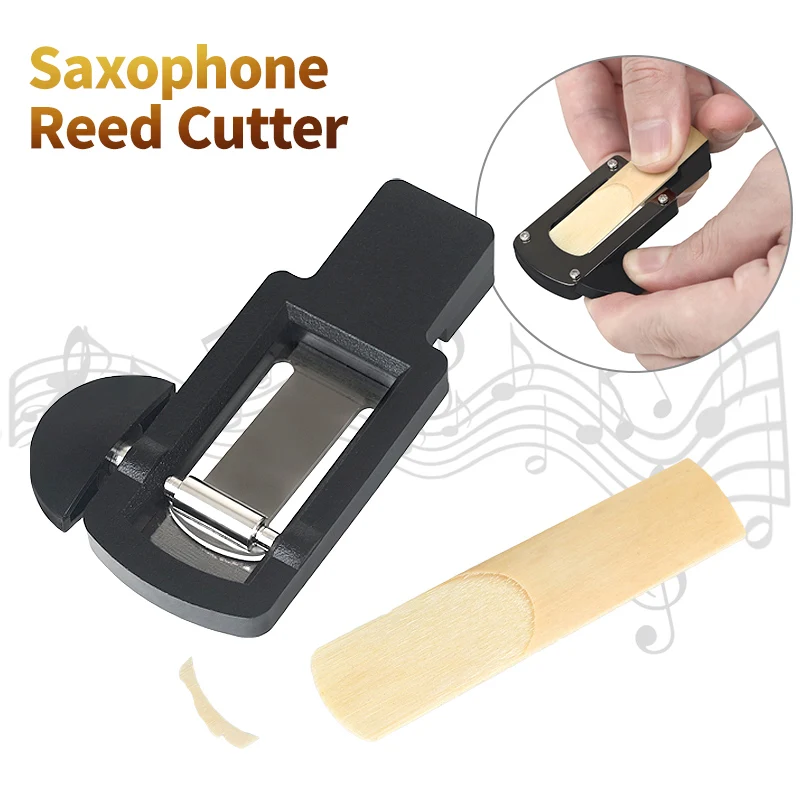 

Soprano Alto Tenor Saxophone Reed Cutter Musical Instrument Parts Sax Clarinet Reed Trimmer Woodwind Instruments Wholesale