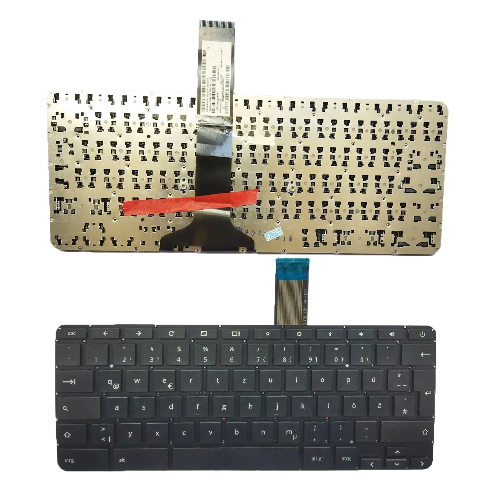 

New For HP Chromebook 11 G2 11 G3 GR black keyboard