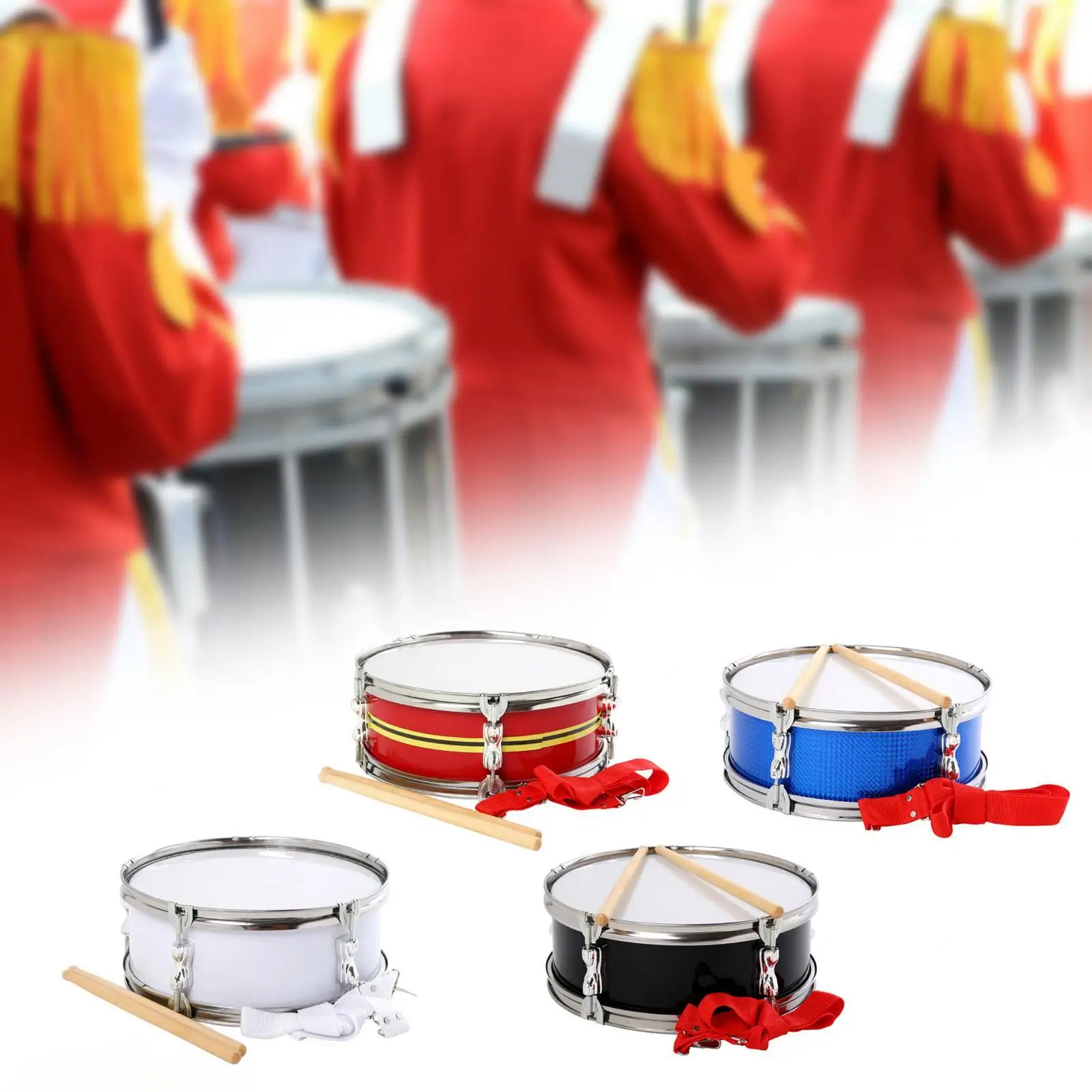 13inch Snare Drum Music Learning Music Drums for Teens Children Beginners