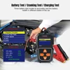 New KW218 Car Battery Tester 12V Motorcycle Auto Battery Analyzer 100 to 2000 CCA Car Moto Cranking Charging Test Battery Tools 3