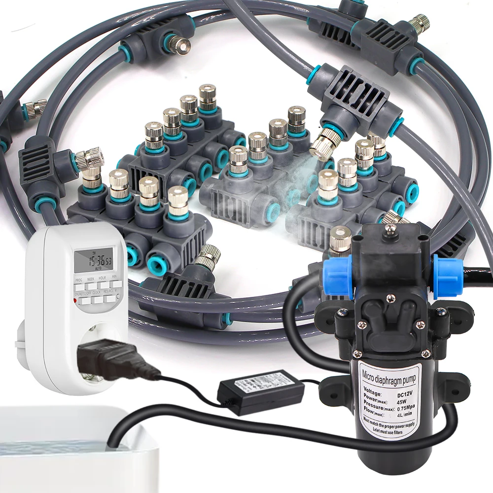 БЫСТРОРАЗЪЕМНАЯ туманная Форсунка для садовых растений, 45 Вт, 0,4 мм