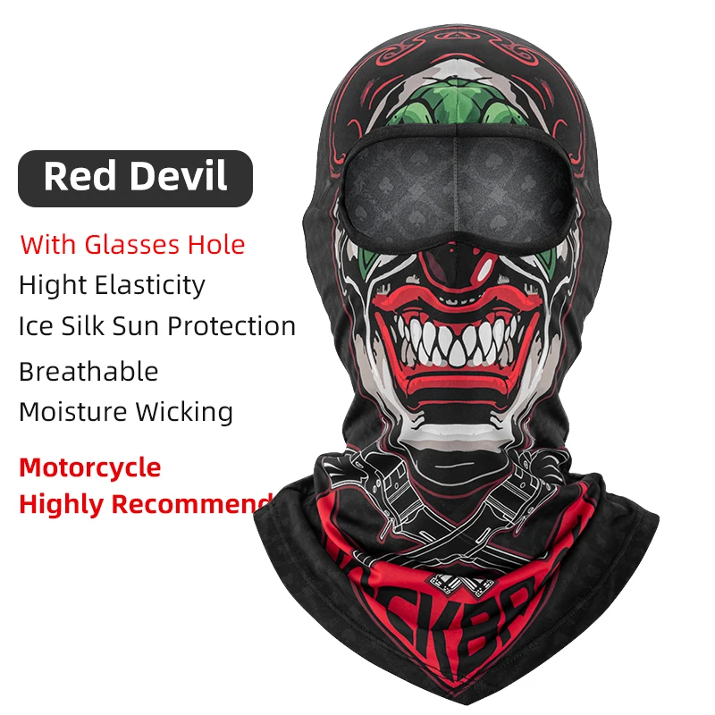 3 Pack Summer Balaclava Sun UV Protection Hood Breathable Face Cover