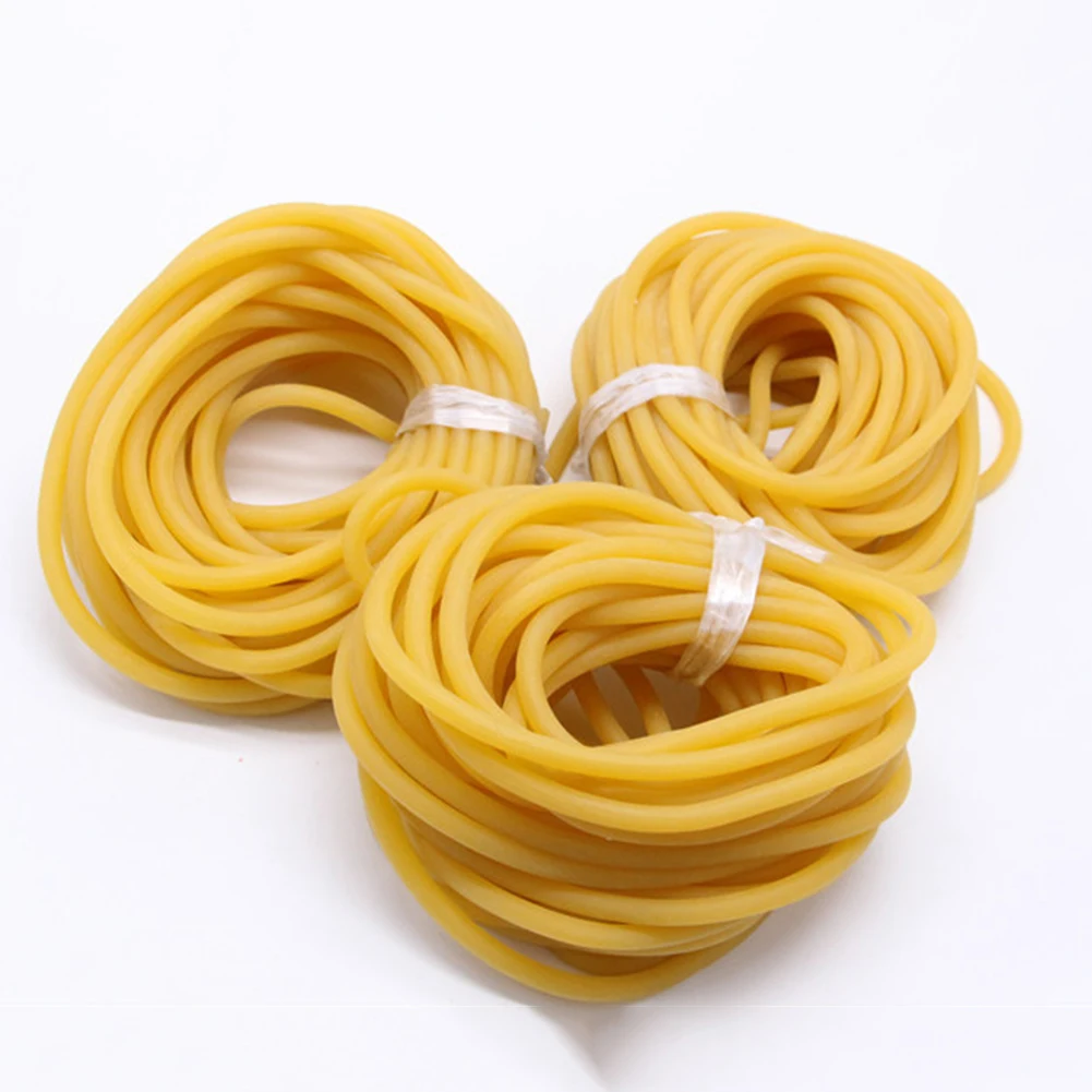 1-10M Natural Rubber Elastic Solid Latex Outdoor Hunting Tourniquet Catapults Elastic Band Slingshots Parts