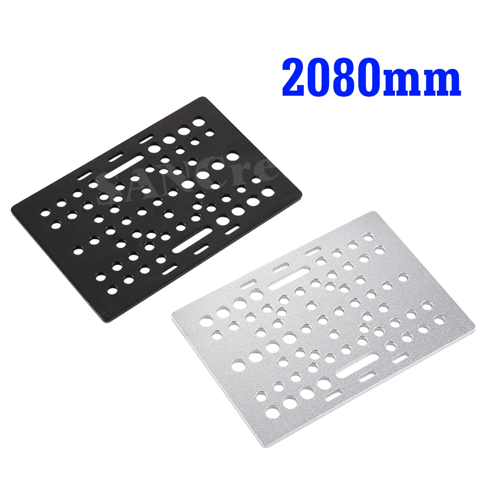 20-80mm Gantry Plate Board Durable V-Slot Linear Rail Universal Profile Tool Replacement Parts Aluminum For CNC Router Machine