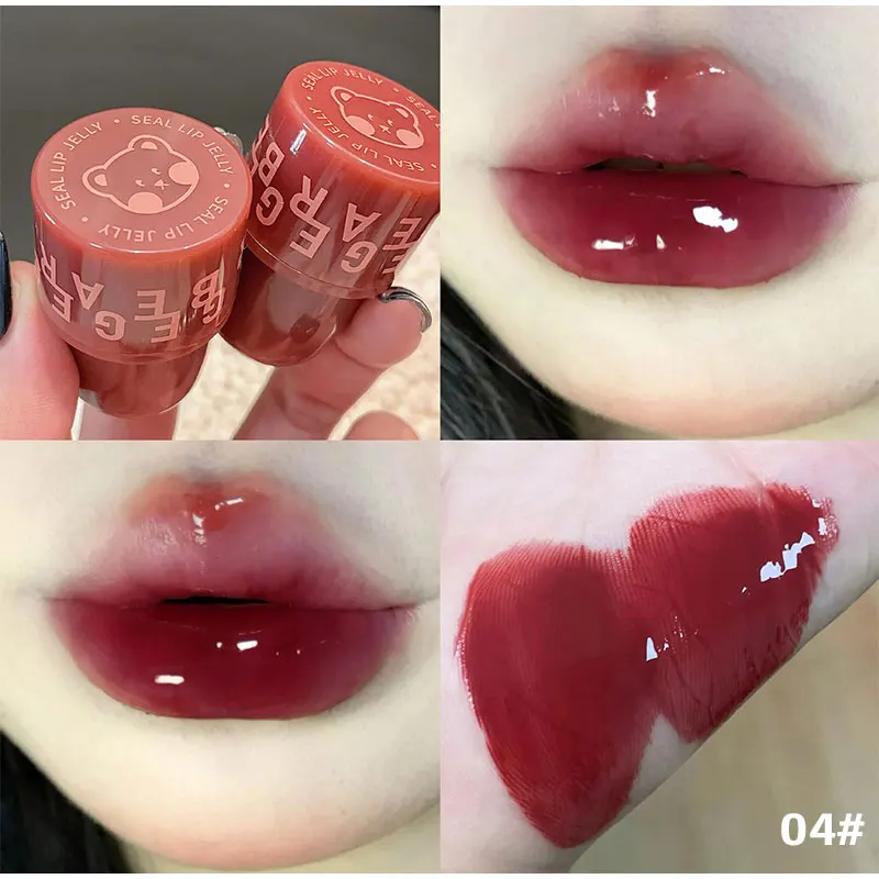 Mirror Moisturizing Lipsticks Whitening Jelly Sweet Lip Honey Lasting No Fading Seal Lip Glaze Makeup for Women Korean Cosmetics_voghion.com