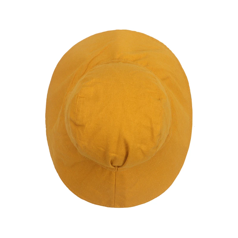 Kids Cotton Bucket Hat - UV Protection Summer Beach Cap