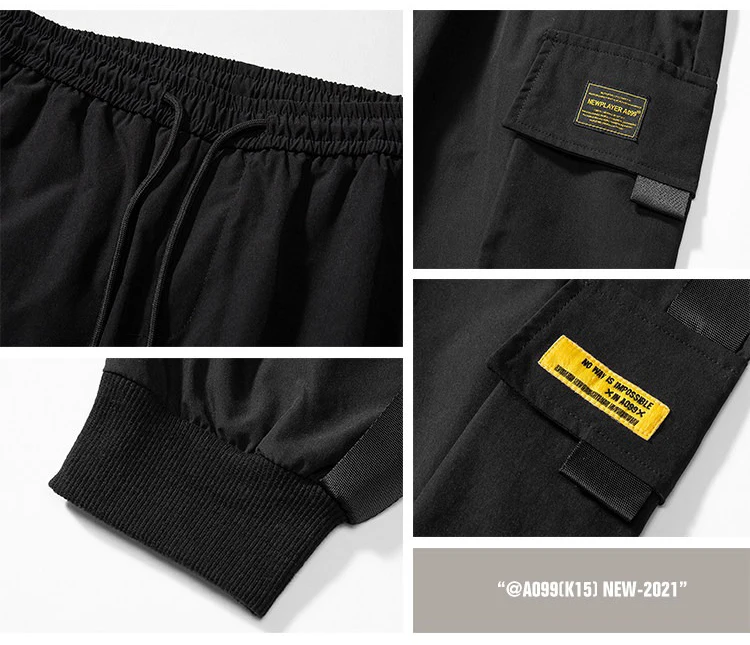 Men's Sweatpants Motorcycle Baggy Pants Male Clothes Gym Sport Big Size Mens Trousers Clothing Cargo Y2k Tracksuit J