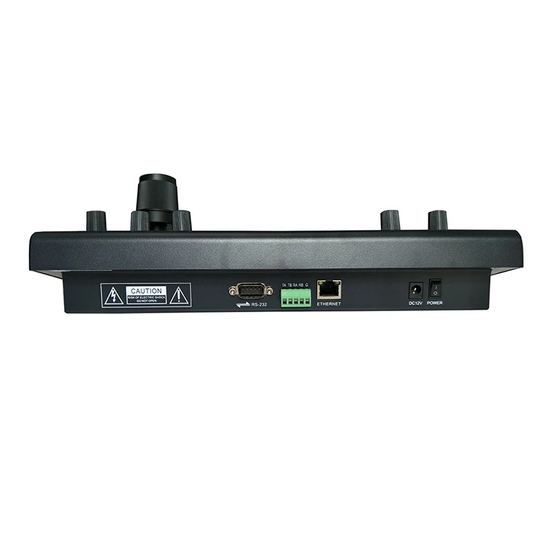 3G-SDI 방송 컬러 화상 회의 팬 틸트 줌 VISCA 카메라, 12x 라이브 스트리밍 웹 IP + 원격 컨트롤러 키보드