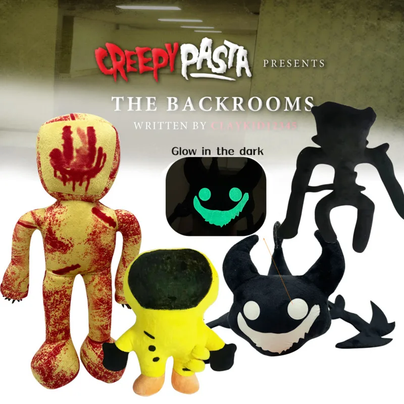 EscapeTheBackroomsPlushToyTheHorrorCartoonGameFiguresDoll