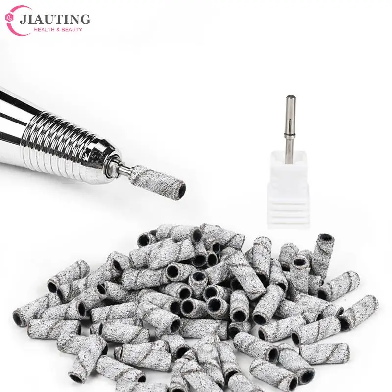 

Small Mini Bearing Supporting Sand Ring 50pcs/pack Polisher For Nail Drill Files Manicure Tools Nail Sandring Bands Accessory