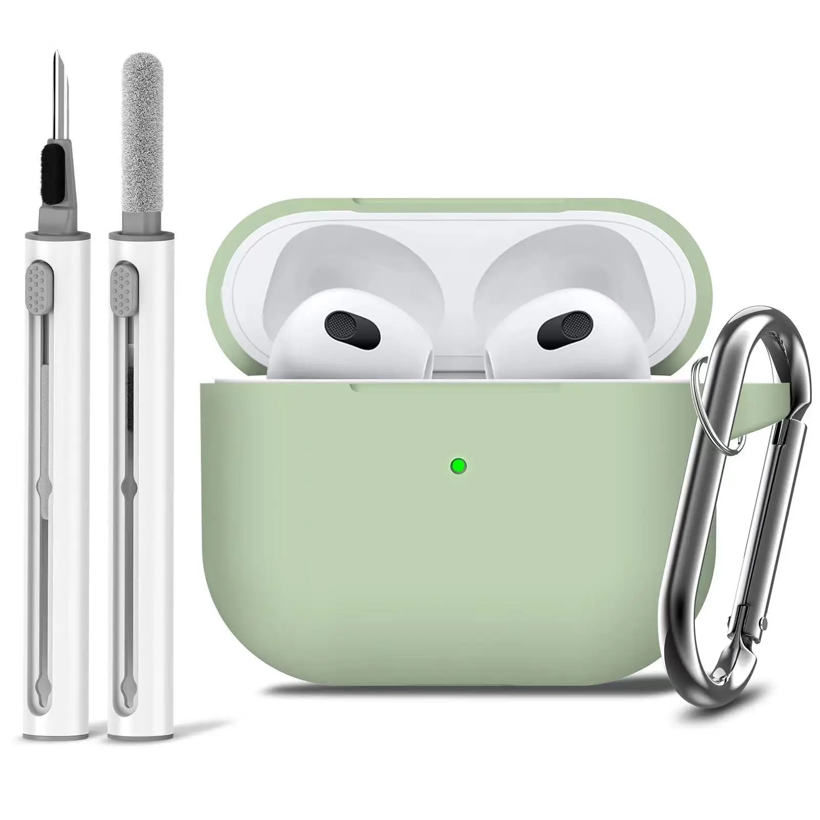 AirPods Pro Case Cover with Cleaner Kit,Soft Silicone