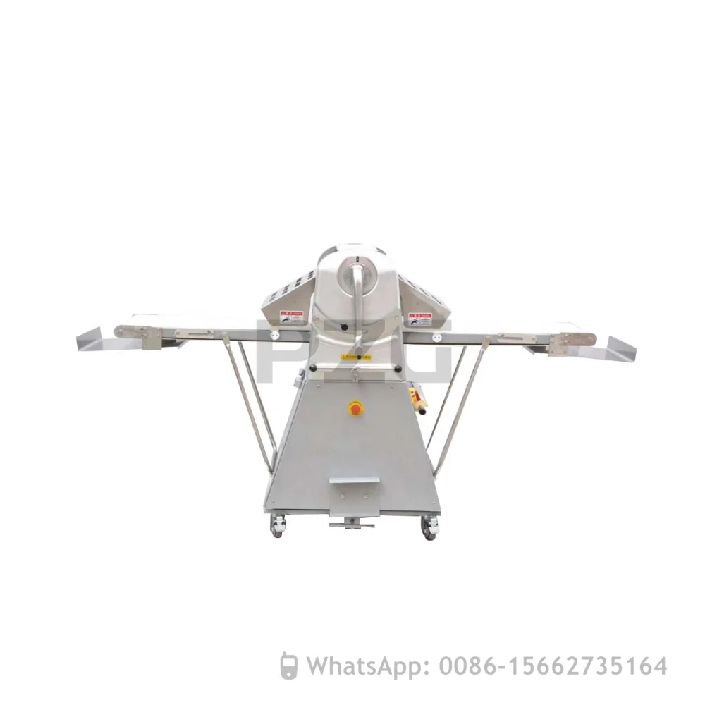 Automatic Bakery Croissant Dough Pressing Making Sheeter Machine Commercial Manual Automatic Dough Sheeter Presser Laminator