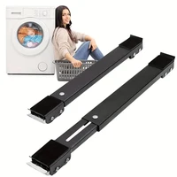 Base mobile pour réfrigérateur TKDMR 2 pièces, base pour machine à laver, mobile sans installation 1