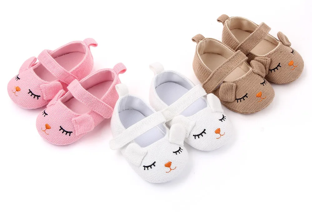 

2023 Brand New Toddler Baby Girls Flower Unicorn Shoes PU Leather Shoes Soft Sole Crib Shoes Spring Autumn First walkers 0-18M