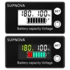 DC 8V-100V Digital Electricity Meter LCD Display Car Battery Charge Level Indicator Lead Acid Lithium LiFe PO4 Digital Voltmeter 1