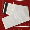 100PCS white SelfAdhesive Mailing Express Bag Envelope Postal Pouch Long Courier Mailer Bags Packaging Poly Thin Package Plastic 5