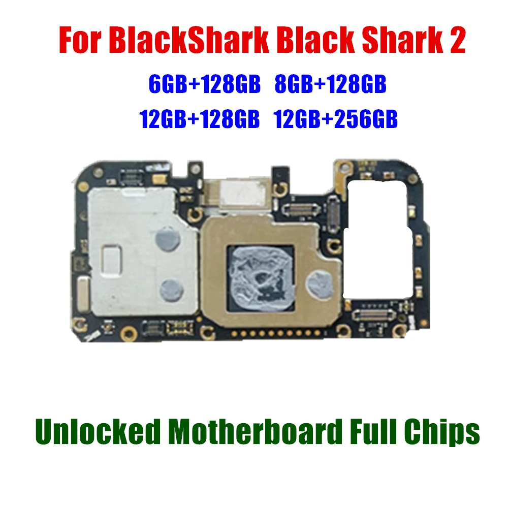 

Материнская плата для BlackShark 2 Black Shark 2, разблокированная, материнская плата с схемами чипов