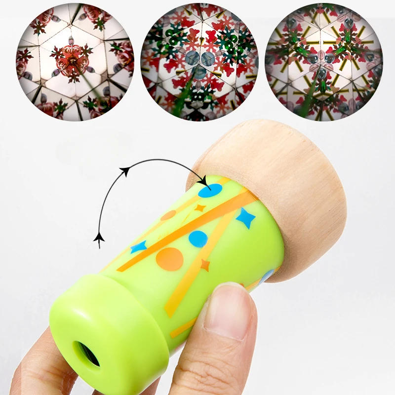Kaleidoscope Classic Nostalgic Children's Science Experimental Toy Kaleidoscope Parent Child Interactive Early Education Toy
