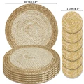 30cm Natural Rattan