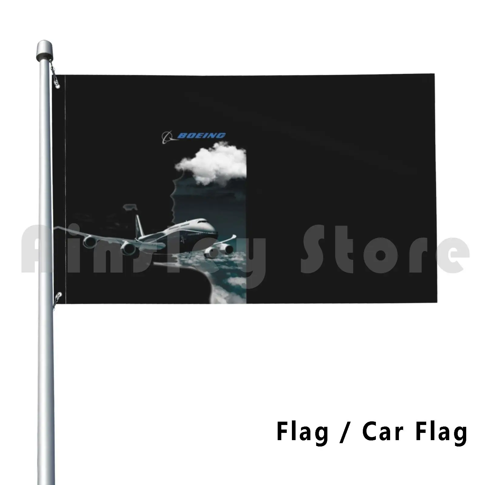 Boein Aereo E Logo Nel Cielo Outdoor Decor Flag Car Flag Boeing 747 Boeing Boeing Logo Plane Spotter Plane Spotting