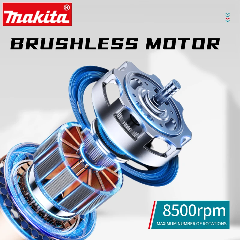 Makita Wireless Outdoor Portable Angle Grinder DGA404 Handheld Brushless Motor Charging Angle Grinder 5