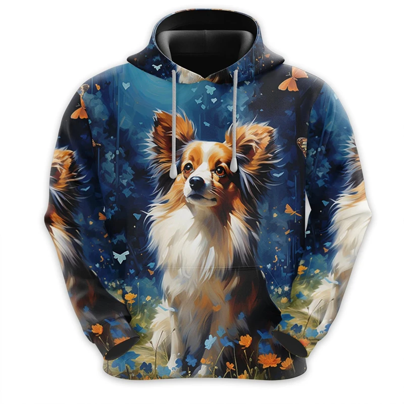 thumbnail image 1 of Sudadera con capucha con estampado 3D de perro y arte de grafiti para hombre, ropa divertida, sudaderas con capucha de husky, labrador y corgi, diseño lindo, sudadera con capucha unisex Y2k, 1 of 5
