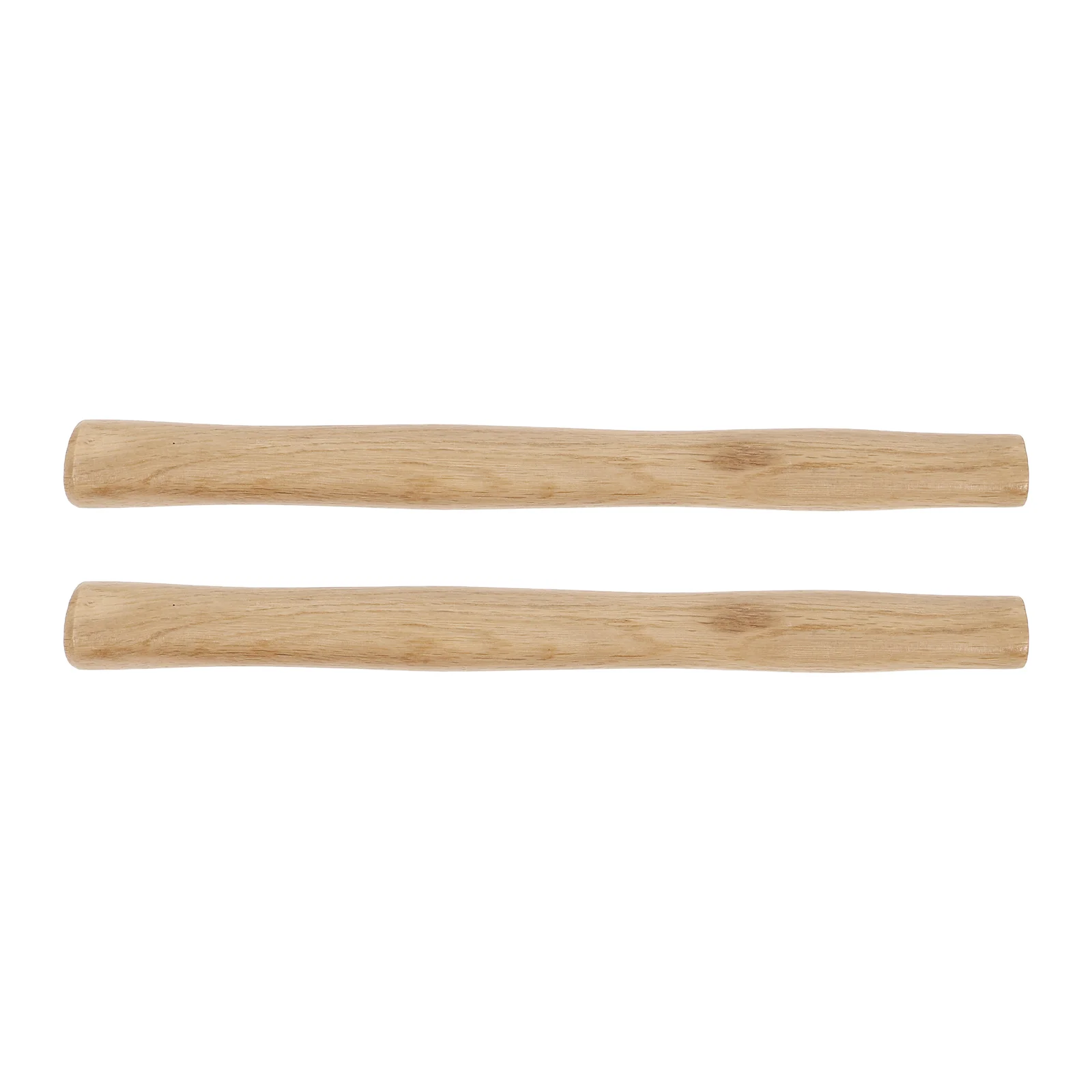 

2 Pcs Octagonal Hammer Wooden Handle Parts Replacement Handles for Repair Fittings