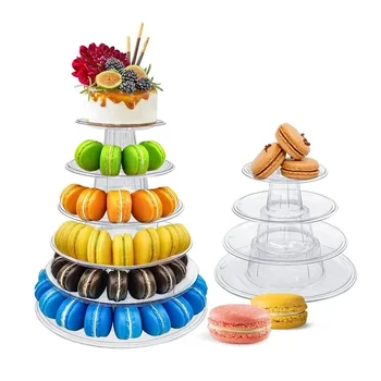 4/6-Layer Macaron Display Tower Stand 1