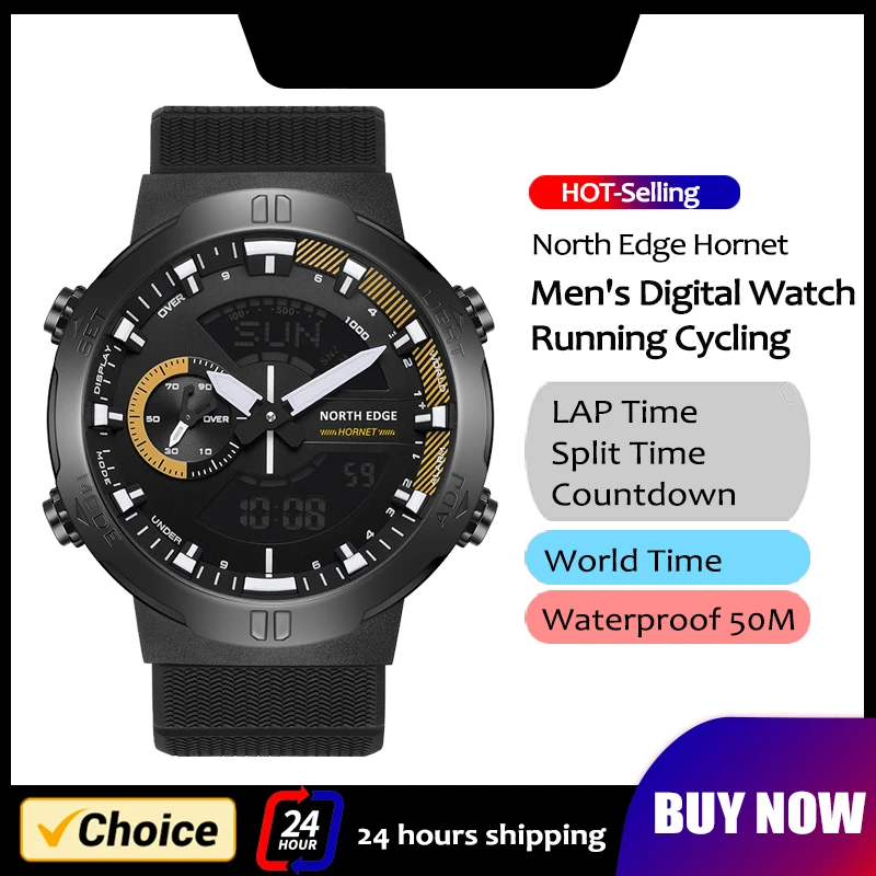 

Mens Smart Watch World Time Clock 100+ Stopwatch Male's Military Army Smartwatches Swimming Waterproof 50m Smart Watch Men