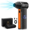 X3pro,Electric Air Duster,Blower ，Mini Turbo Jet Fan，Handheld Brushless Motor150,000 RPM,for Cleaning PC&Keyboard Car and Home, 1