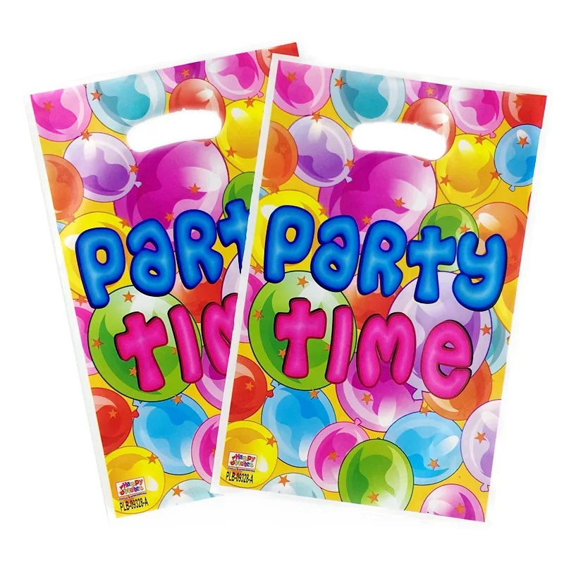 thumbnail image 1 of 10-50 bolsas de regalo impresas con lunares, bolsas de plástico para dulces, bolsas de botín para fiestas infantiles, suministros de decoración para fiestas de cumpleaños de niños y niñas, 1 of 5