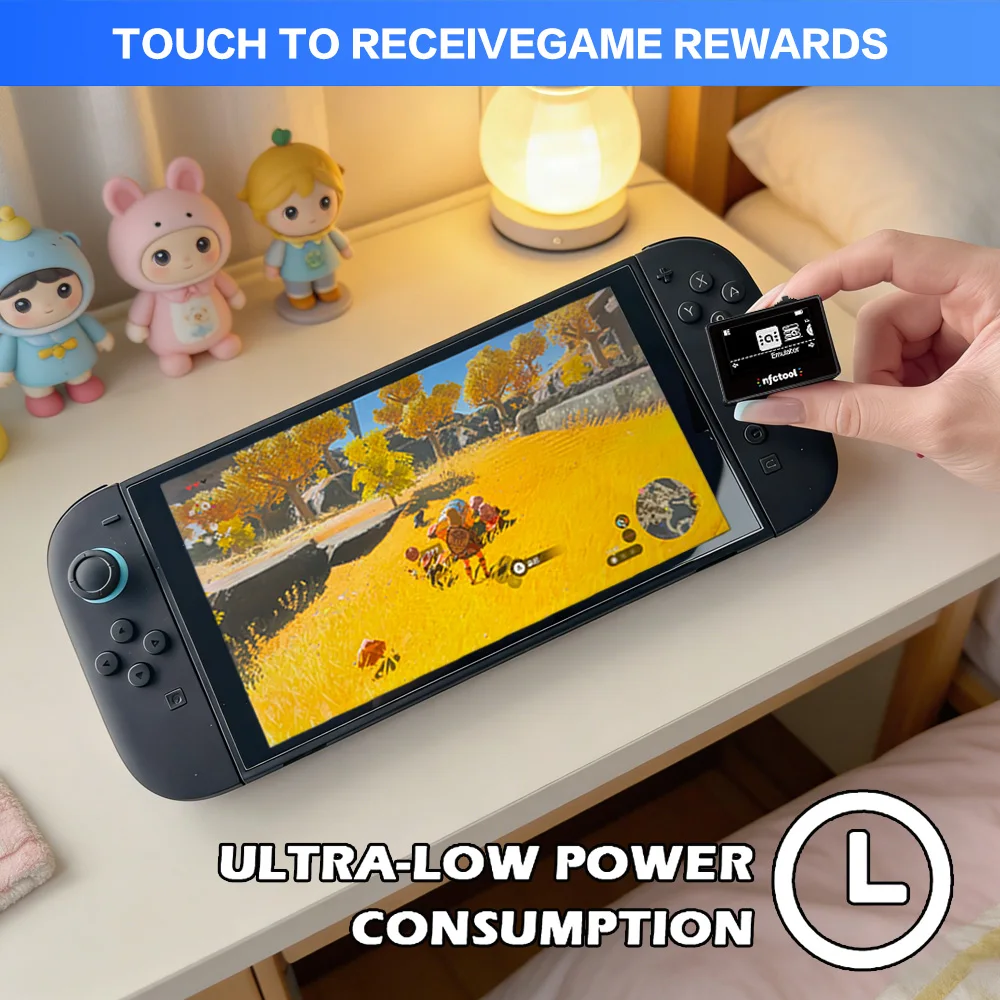 Nfctool Amiibo 에뮬레이터 스마트 Amiibo 카드 작성기 및 복사기 스위치/3DS/Wii U Amiibo 태그 에뮬레이터용 범용 Amiibo 에뮬레이터