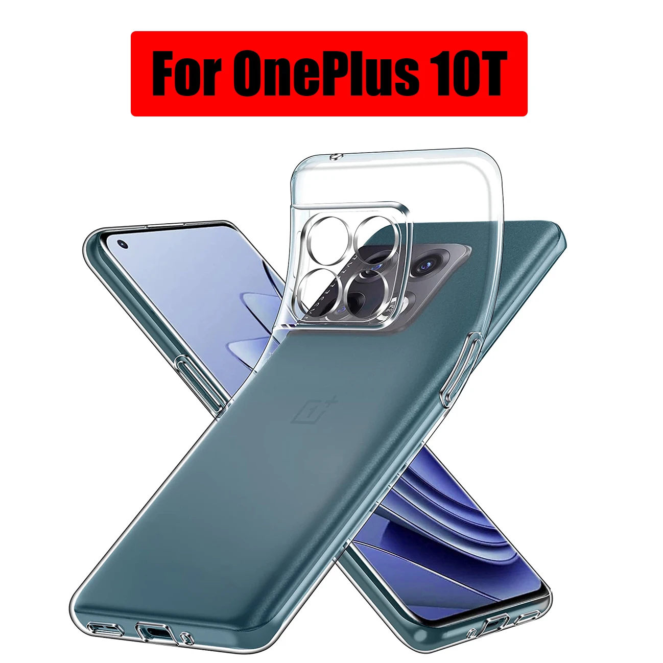 Per Oneplus 12 11 10 Pro Custodia Morbida In Silicone Trasparente Ultra Sottile Per Oneplus 10 Pro 10T