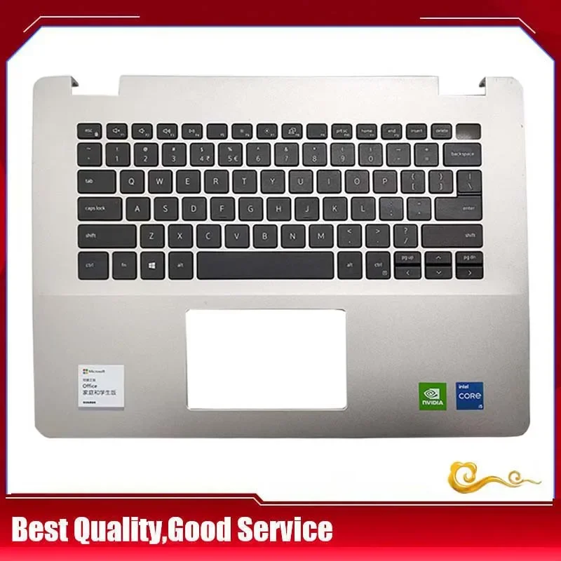 

YUEBEISHENG 96%NEW/org For Dell Vostro 14 3400 3401 V3401 3405 V3400 Palmrest US Keyboard upper cover