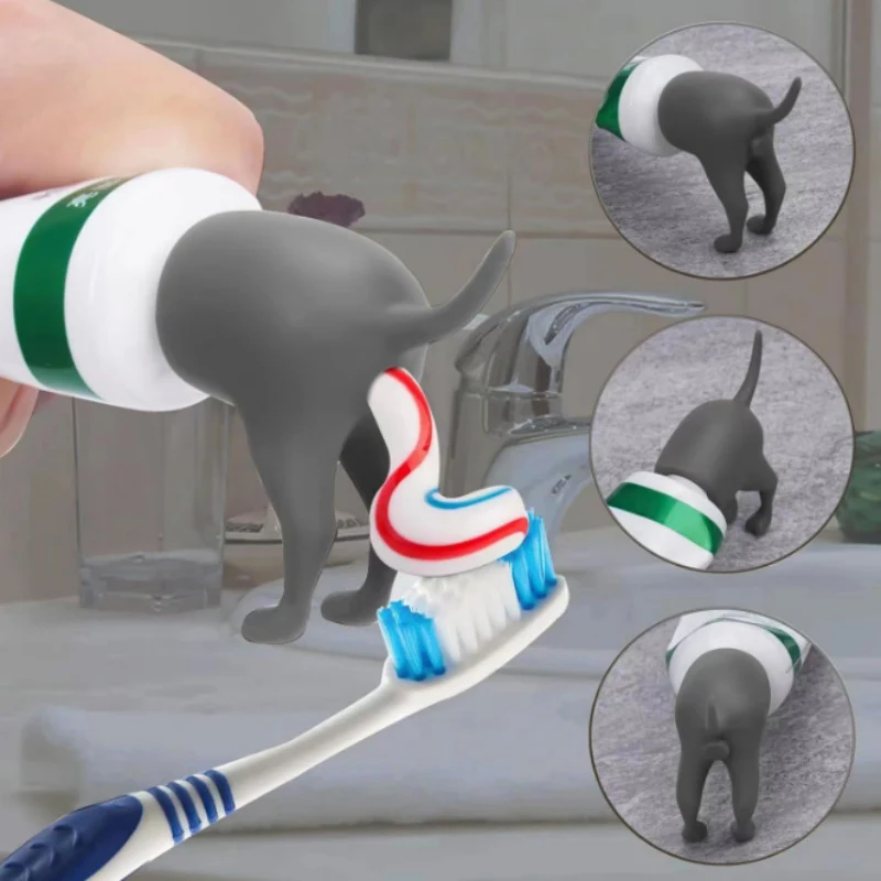 topper de pasta de dientes para perro, tapa de pasta de dientes para caca, tapa dispensadora de vómito, artilugios divertidos de animales, regalo para amigos, juego de pasta de dientes Topper de pasta de dientes para perro, tapa de pasta de dientes para caca, tapa dispensadora de vómito, artilugios divertidos de animales, regalo para amigos, juego de pasta de dientes 2