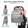New Baby Nappy Changing Bags Changing Station Portable Baby Bed Travel Bassinet Folding Crib Shade Cloth Changing Pad Waterproof 3