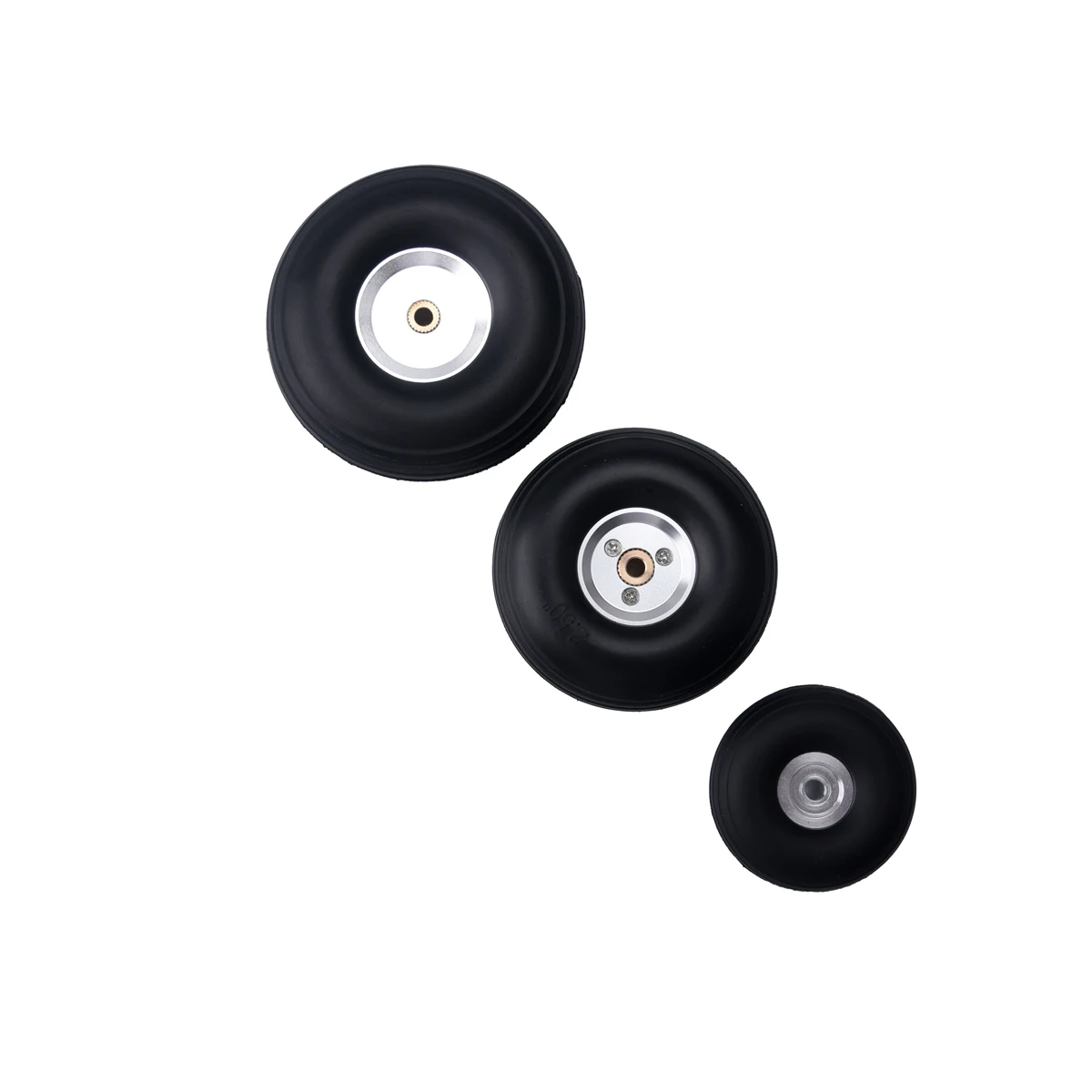 RUOTE TIPO BALOON 76 Mm CON MOZZO ALLUMINIO - Foto 2