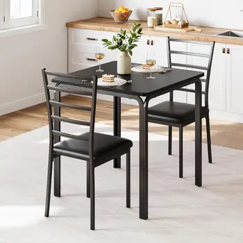 Space-Saving 3-Piece Dining Set 1