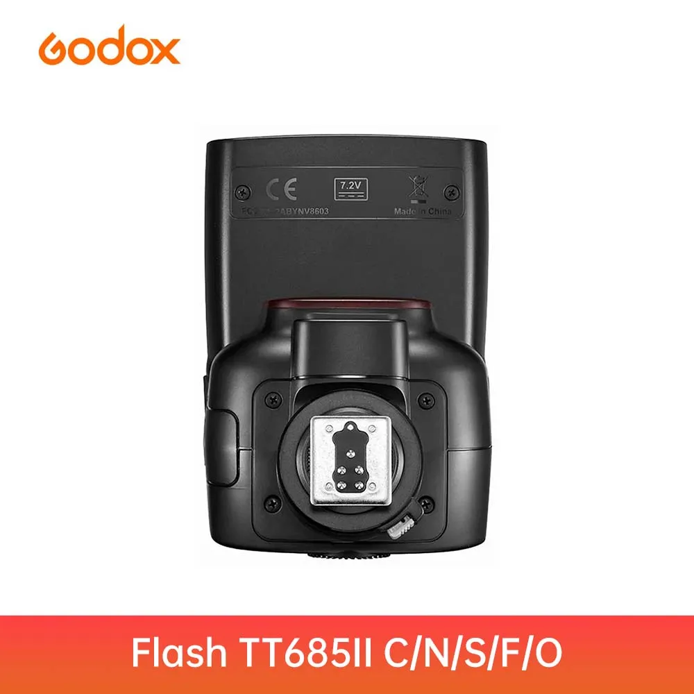 Godox TT685II TTL HSS 1/8000s GN60 2.4G 무선 플래시 (캐논, 니콘, , 후지, 올림푸스용) TCM 자동 줌, 빠른 재활용 기능 탑재
