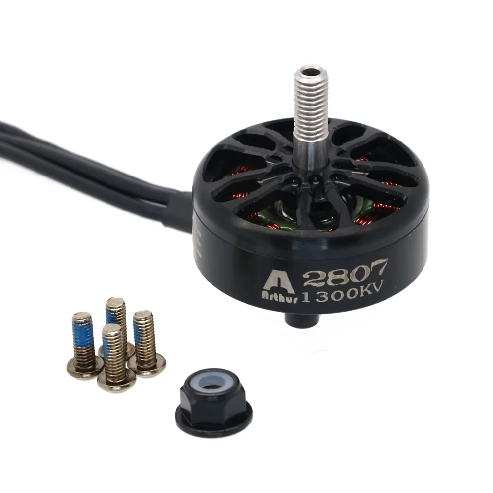 4 шт. FLASHHOBBY A2807 1300KV 6S бесщеточный двигатель для 7-дюймового FPV фристайла дальнего действия дрона DIY Запчасти thumbnail 3