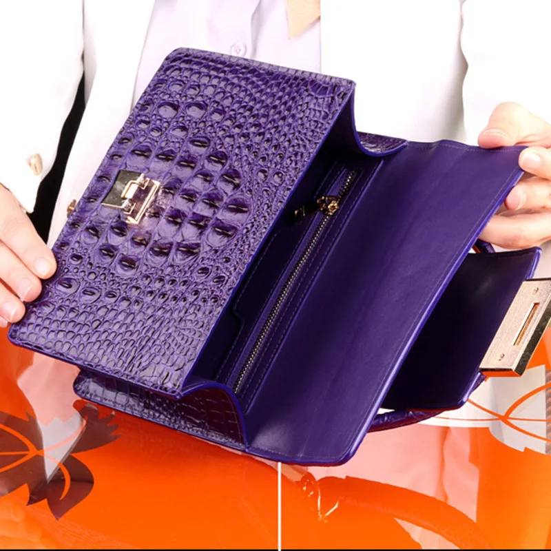 Genuine Leather Women's Fashion Small Square Bag Luxury Trend Simple Single Shoulder Handbag High Quality Casual Crossbody Bags 