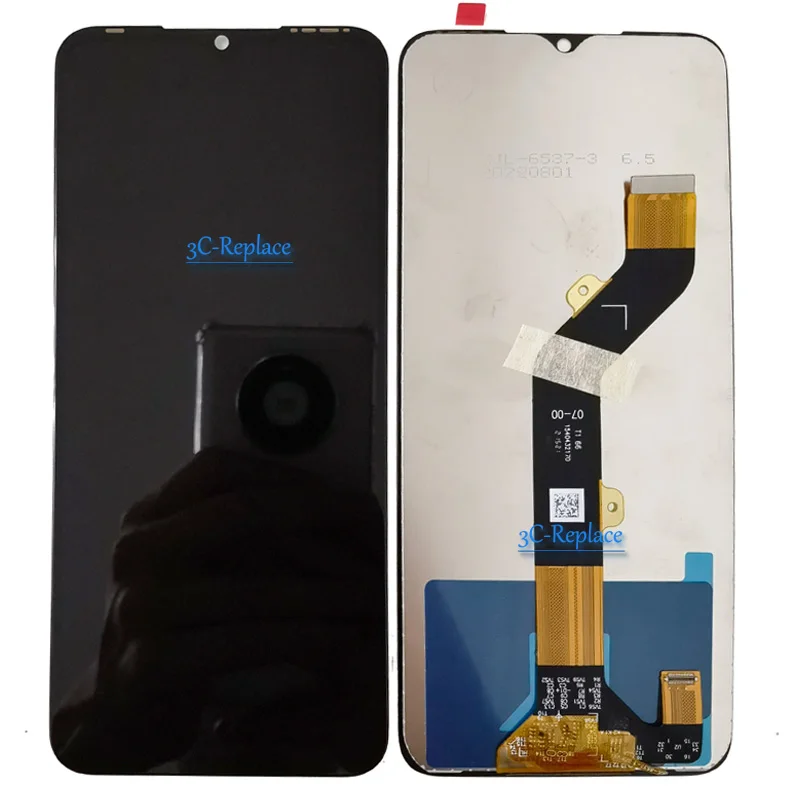 Écran Tactile LCD Complet Pour Infinix Hot 12i X665B/X665 - Assemblage Noir - Neuf