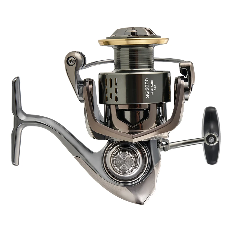 DEUKIO New 5000 Series Fishing Reel 5.2:1 MAX Drag Power
