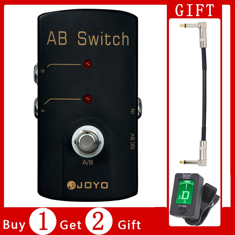 

JOYO JF-30 AB SWITCH Selection Effects Pedal Electric Guitar Pedal True Bypass For Overdrive Pedal Distortion Reverb Pedal