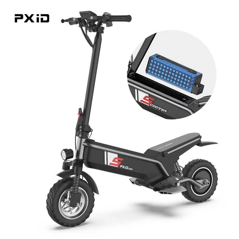 SUNNIGOO Trottinette Électrique Tout-Terrain pour Adultes, Puissante 800W 48V, avec Siège, Vente Chaude, Modèle Personnalisable en Usine