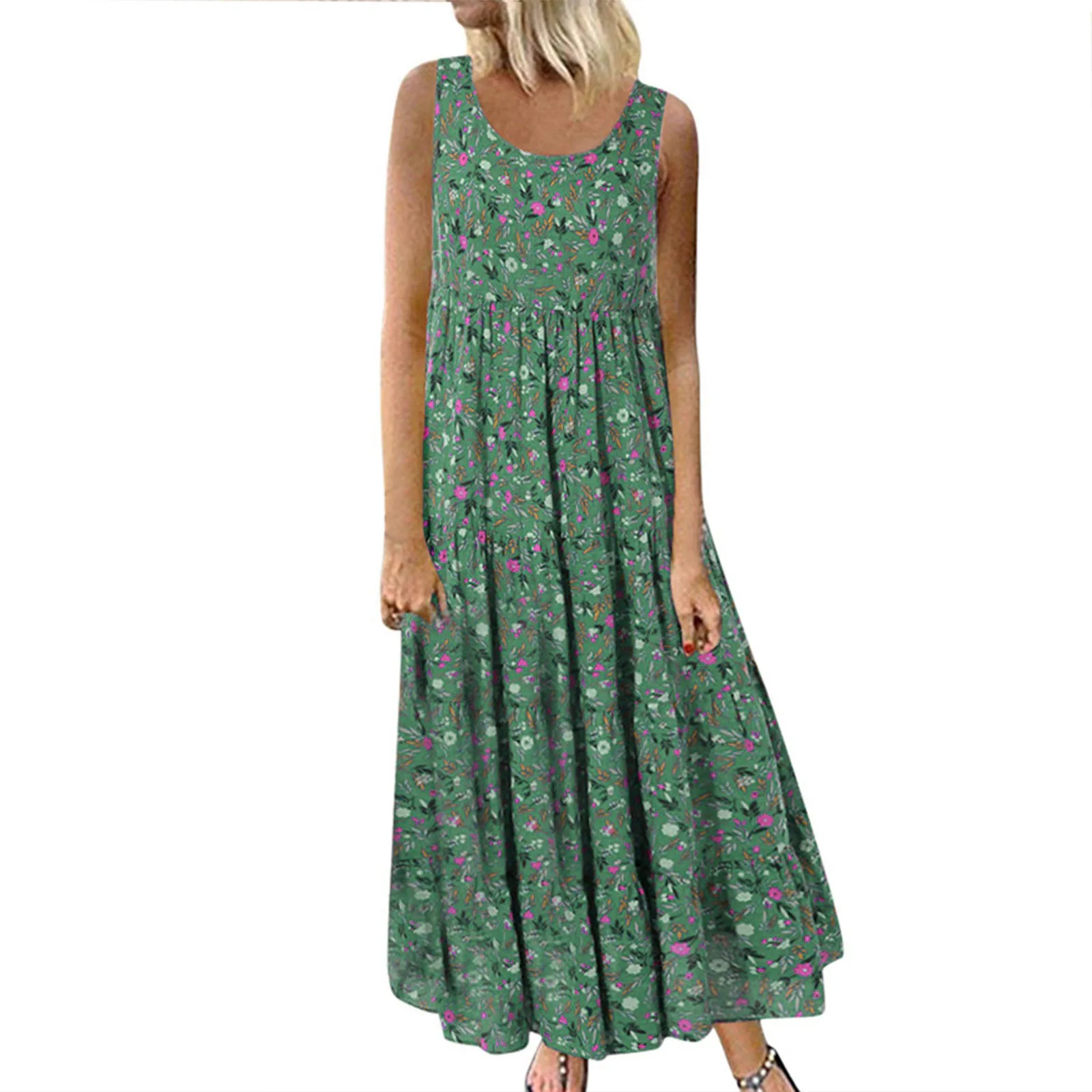 Bohemian Sun Design Dress