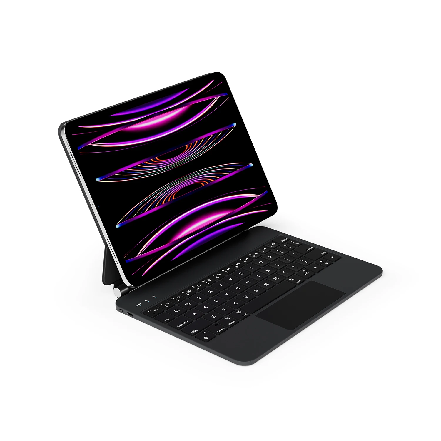 

EISSCCE Magnetic Backlit Keyboard Cover for iPad Pro 12.9(6th, 5th, 4th, 3rd Generation) – Magic Keyboard Case with Multi-Touch